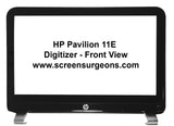 HP 11-E Touchscreen Replacement Digitizer and Bezel Assembly - Screen Surgeons