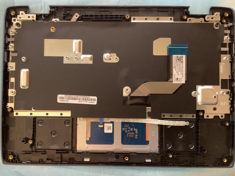 thumbnail image 2 of Lenovo 100e Chromebook 2nd Gen MTK 2 Palmrest W/ US Keyboard Bezel – Black, 5CB1E21835 2 of 5