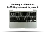 Samsung Chromebook 503C Replacement Keyboard, Palmrest, Touchpad Assembly - Screen Surgeons