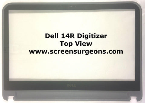 Dell Inspiron 5421 14R i14RMT Touchscreen Replacement Digitizer & Bezel Assembly - Screen Surgeons